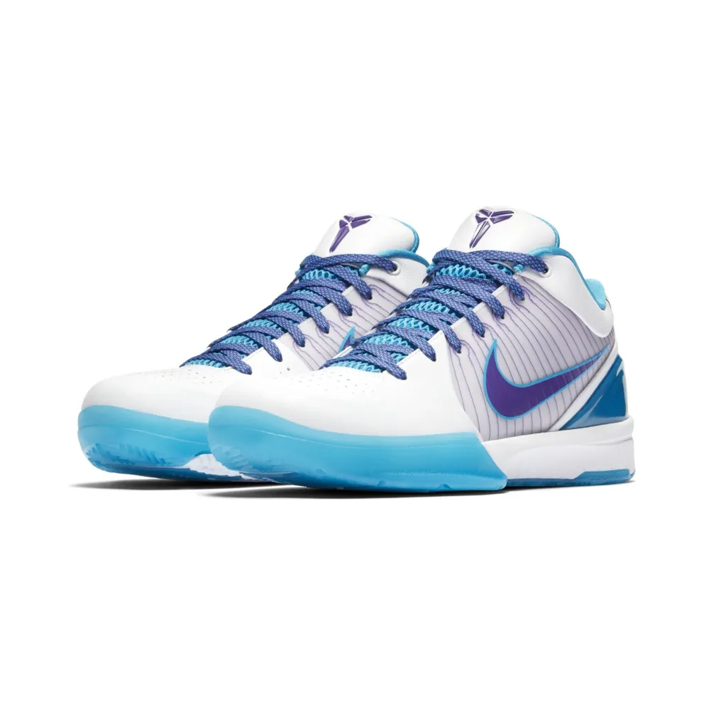 Nike Kobe 4 Protro Draft Day Hornets White/Varsity Purple-Orion Blue (AV6339-100)