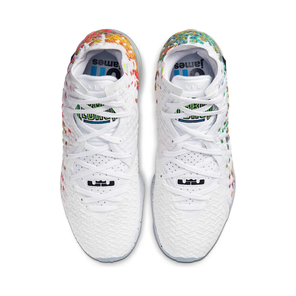 Nike LeBron 17 Air Command Force White/Black-Multi-Color (BQ3177-100)