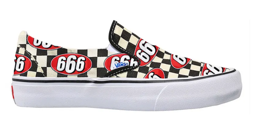 Vans Slip-On Supreme 666 Checker (VN0A347VOX4)