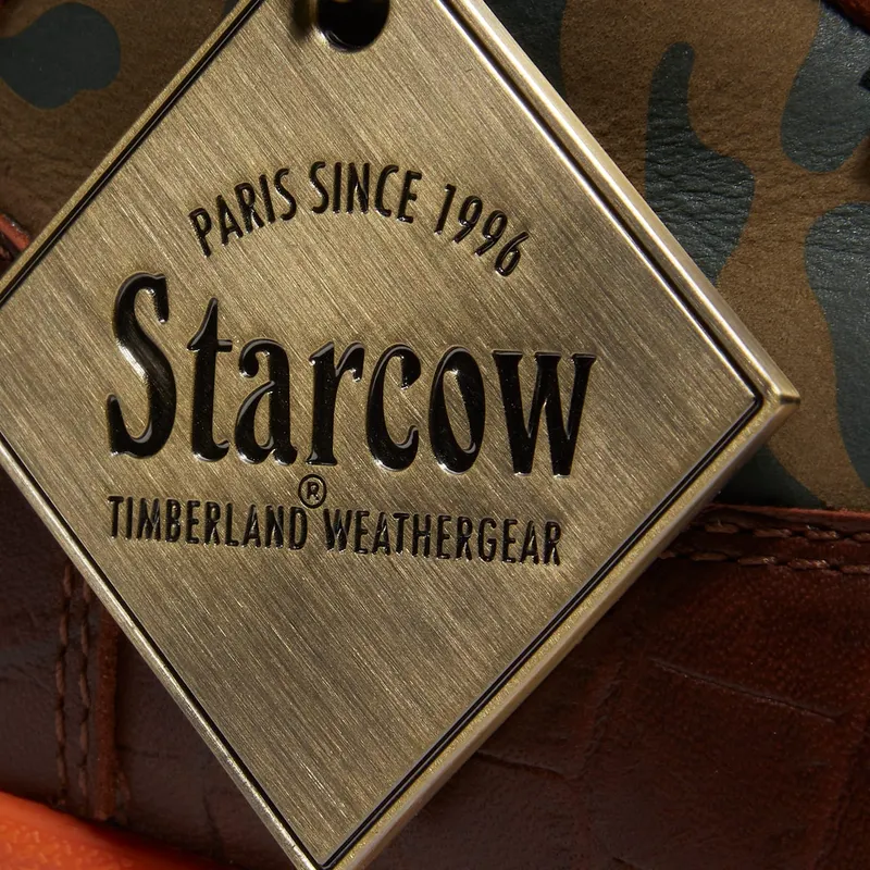 Timberland Field Boot Mid Lace Up Gore-Tex Starcow Medium Brown Camo (TB0A2NRW-A5C)