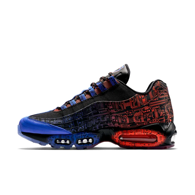 Nike Air Max 95 Doernbecher (2015) Black/Bright Crimson-Racer Blue-Black (839165-064)