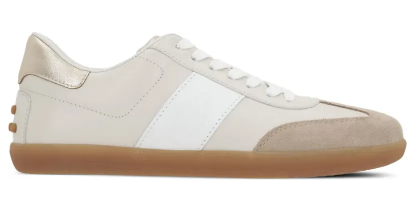 Tod’s Sneakers aus Leder – Nude (XXW68C0IJ21UAM)