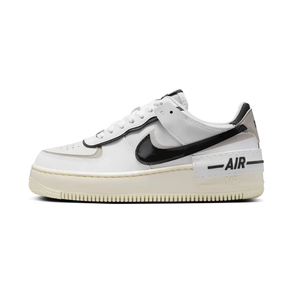 Nike Air Force 1 Low Shadow White College Grey Platinum Tint Off Noir (DZ1847-110)