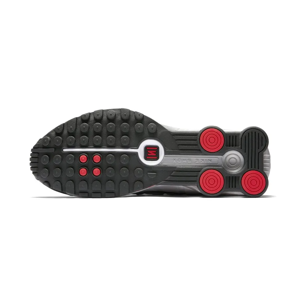 Nike Shox R4 Silver Black Red (BV1111-008)