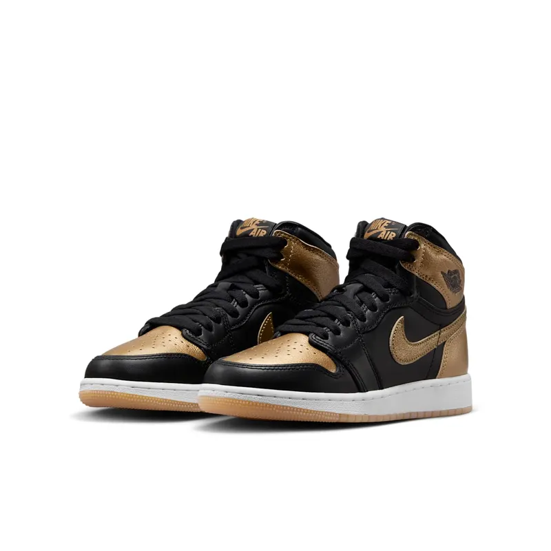 Air Jordan 1 GS “Black Metallic Gold” (FD1437-071)
