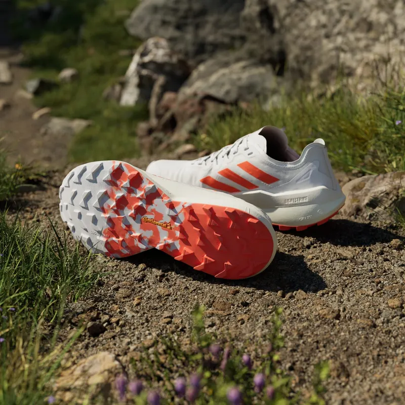 Adidas Terrex Agravic Speed Trail Running Cloud White / Impact Orange / Dash Grey (IH3771)