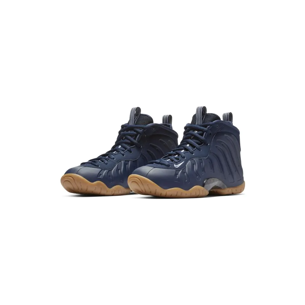 Nike Air Foamposite One Navy Gum (GS) Midnight Navy/Midnight Navy-Gum Light Brown-White (644791-405)