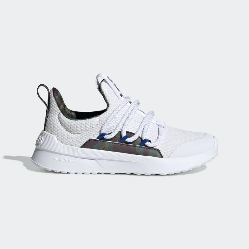 Adidas Lite Racer Adapt 5 Lifestyle Running Slip-On Lace Cloud White / Cloud White / Royal Blue (GW7156)