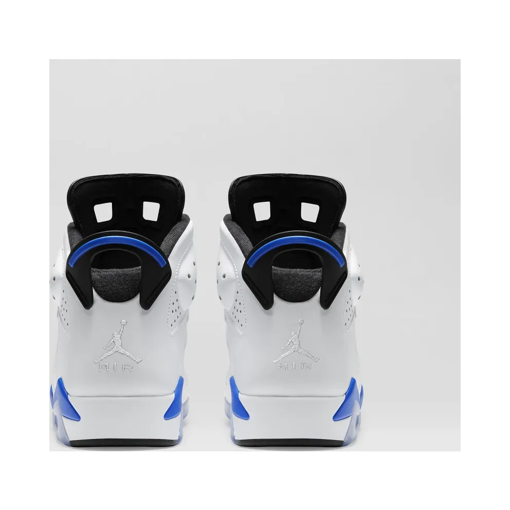 Air Jordan Nike AJ 6 VI Retro Sport Blue (2014) (384664-107)