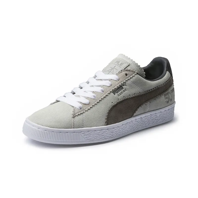 Puma Suede Michael Lau Puma White/Steel Gray (366313-01)