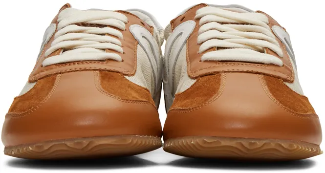 Loewe Beige Ballet Runner Sneakers (453.10.124)