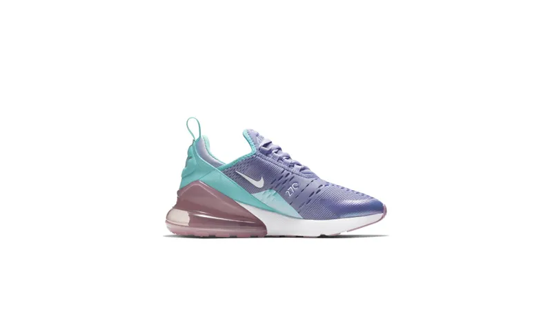 Nike Air Max 270 Twilight Pulse Light Aqua (GS) Twilight Pulse/Light Aqua-White (BV1236-400)