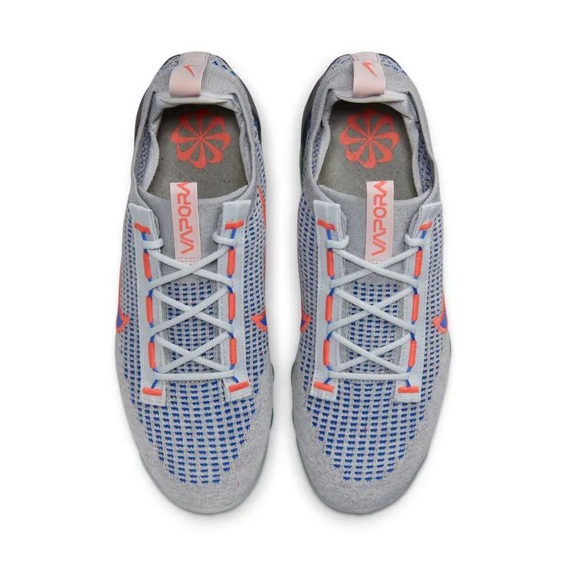 Nike Air VaporMax 2021 Flyknit Wolf Grey Medium Blue (DQ3974-001)