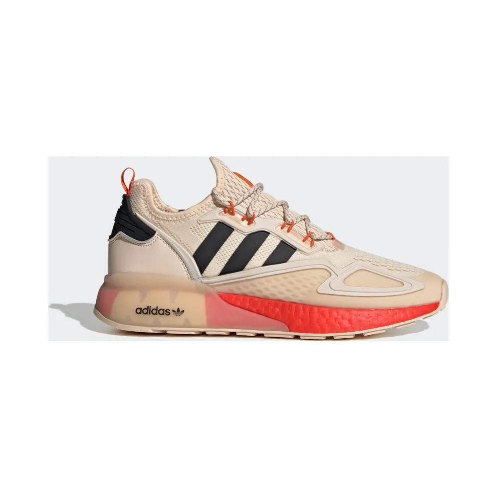 adidas ZX 2K Boost Linen / Core Black / Orange (FY2001)