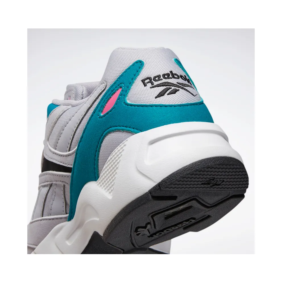 Reebok Aztrek 96 Shoes Sterling Grey / Seaport Teal / Posh Pink