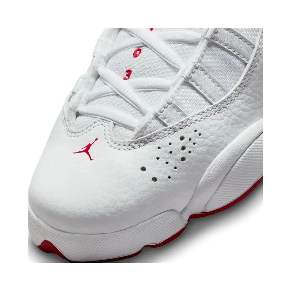 Jordan 6 Rings White Red Sole (323419-116)
