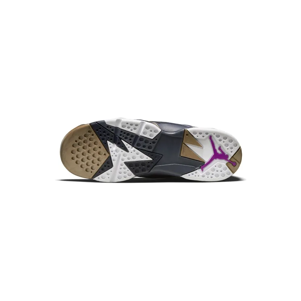Jordan 7 Retro Maya Moore Blue Dusk (GS) Blue Dusk/Metallic Golden Tan-Obsidian-White (442960-407)