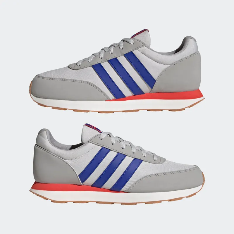 Adidas Run 60s 3.0 Lifestyle Running Grey One / Lucid Blue / Bright Red (HP2261)