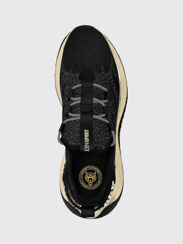 Plein Sport The Iron Tiger Gen. X.02 Knit Sneakers with a Chunky Sole Black 1 (SACSUSC0429STE003N0294) (3)