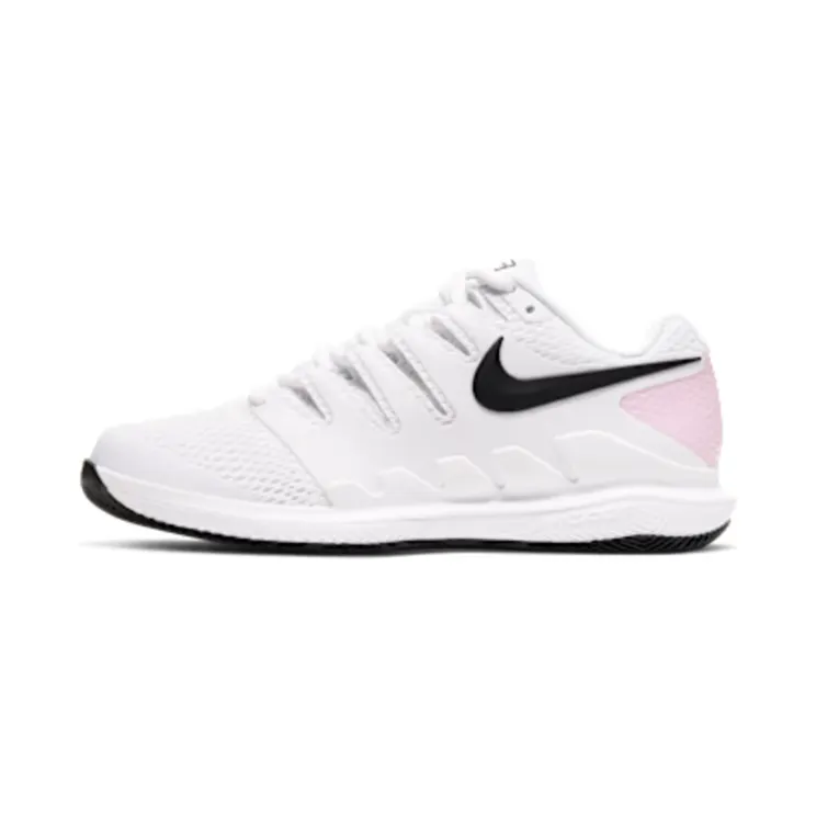 NikeCourt Air Zoom Vapor X Hardcourt “White / Pink Foam / Black” (AA8027-107)