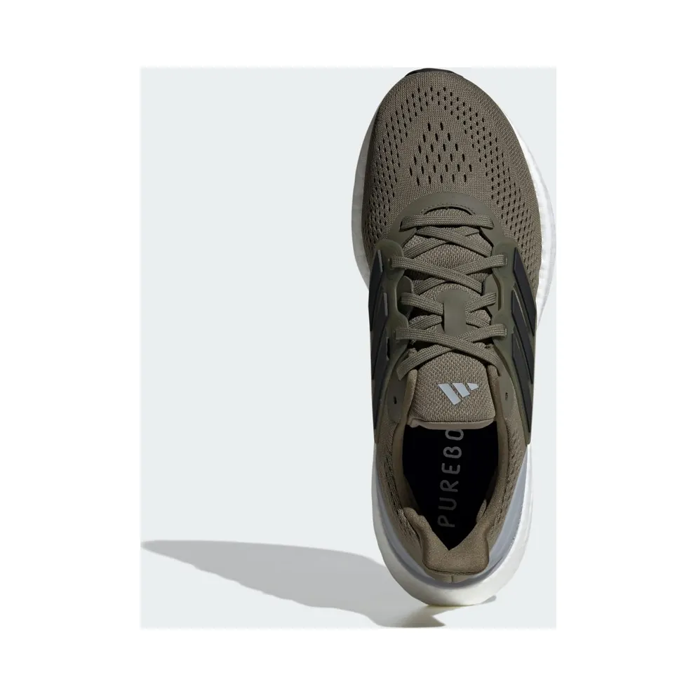 adidas Pureboost 23 Olive Strata Core Black Halo Silver (IF1548)