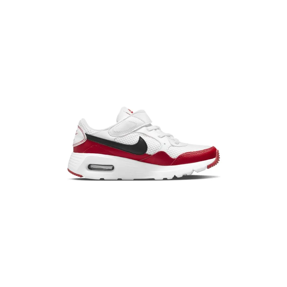 Nike Air Max SC White University Red (PS) (CZ5356-106)