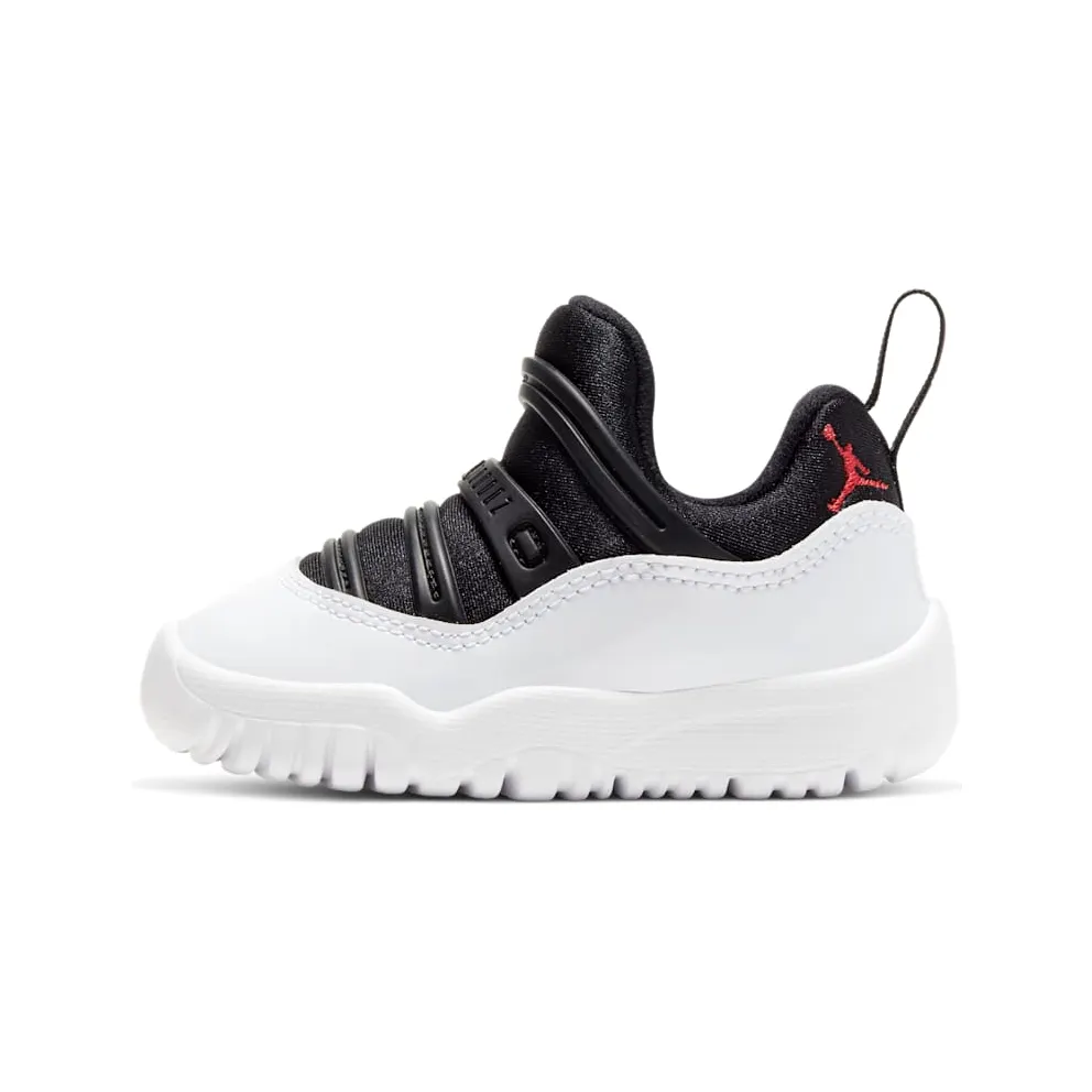 Jordan 11 Retro Little Flex Tuxedo (TD) Black/White-True Red (BQ7102-010)