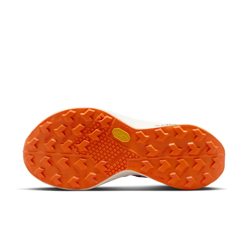Nike ZoomX Ultrafly Trail White Safety Orange Vivid Grape (DZ0489-101)