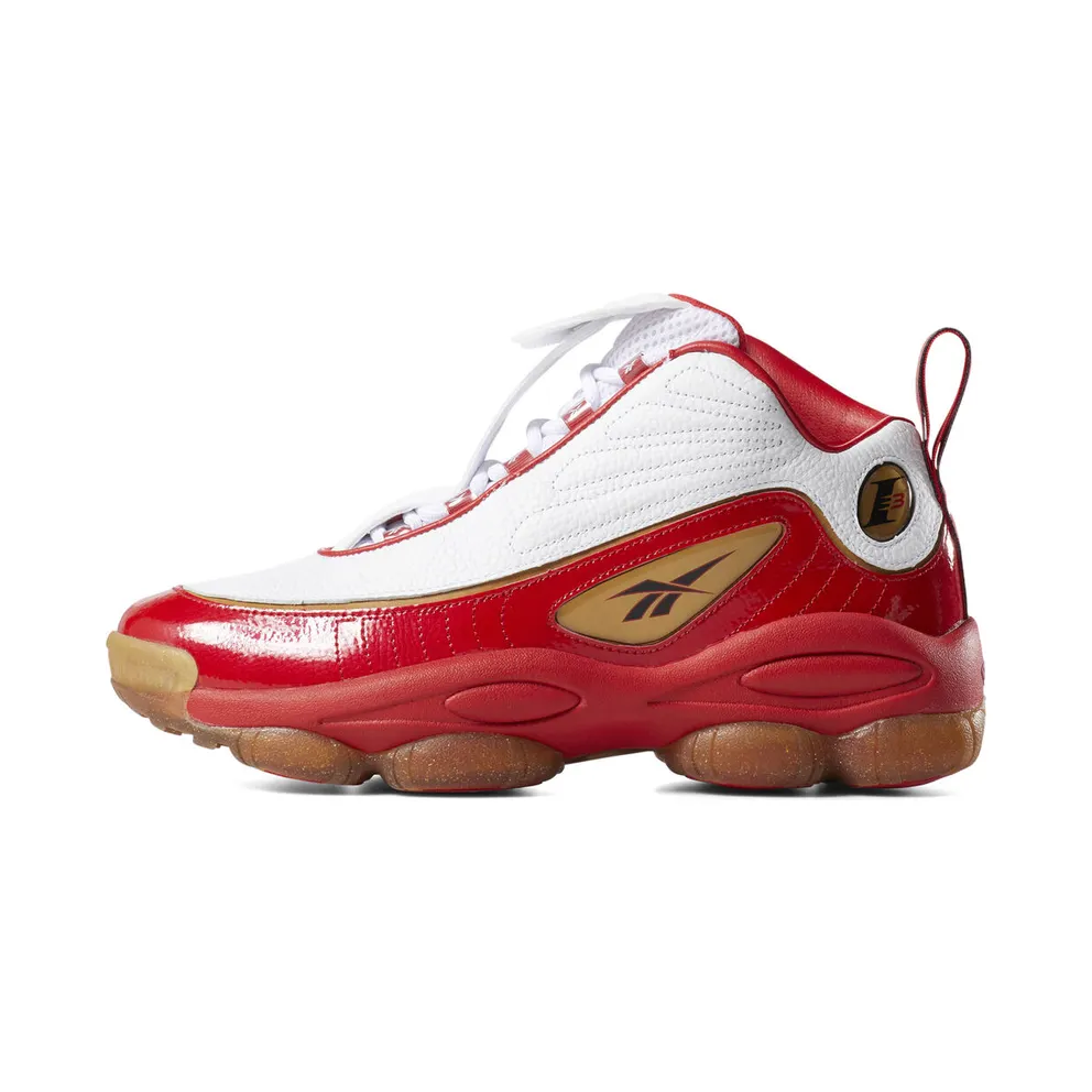 Reebok Iverson Legacy Red White Red/White-Black-Brass (Other Brands Reebok)
