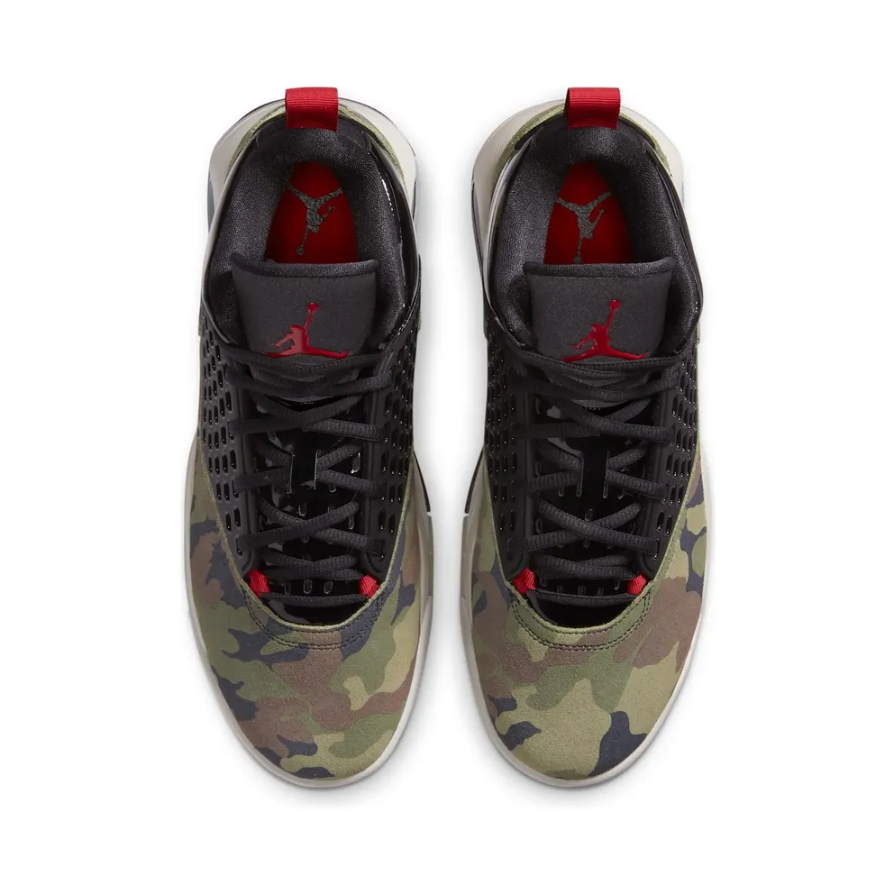 Jordan Maxin 200 Camo Medium Olive/Black-Light Bone-Gym Red (CD6107-200)