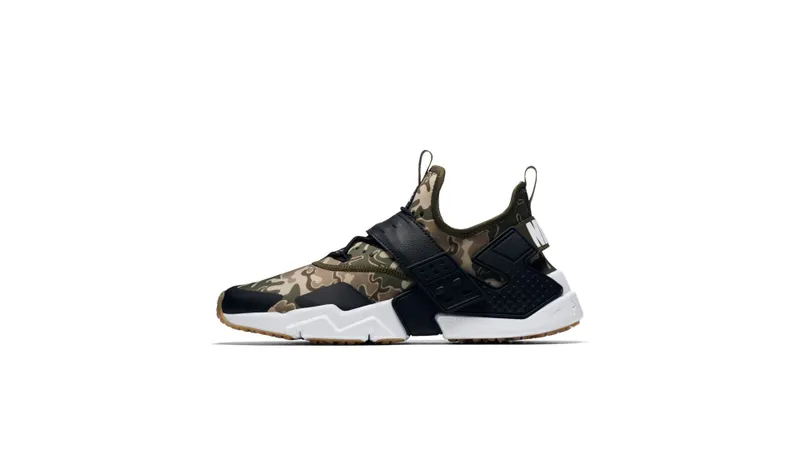 Nike Air Huarache Drift Camo Olive Canvas/Black/Canteen (AH7335-301)