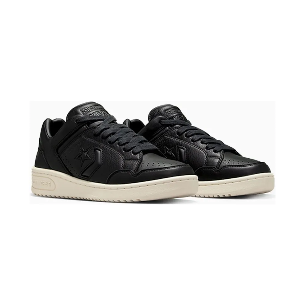 Converse Weapon Mono Leather Black/Black/Natural Ivory (A12485C)