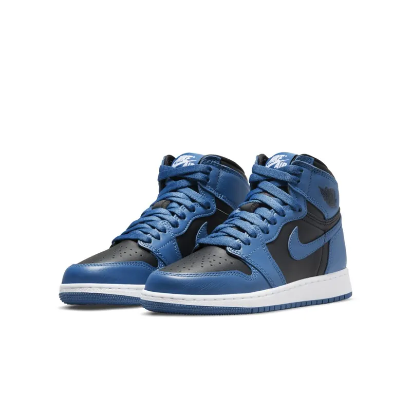 Jordan 1 Retro High OG Dark Marina Blue (GS) (575441-404)