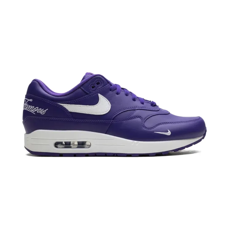 Nike x Supreme Air Max 1 ’87 SP Varsity Purple/White Sneakers – Violett (HF8813)