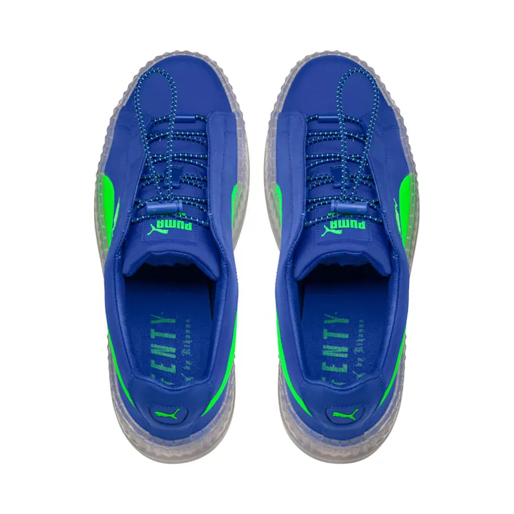 Puma Cleated Creeper Surf Rihanna Fenty Blue Green (W)