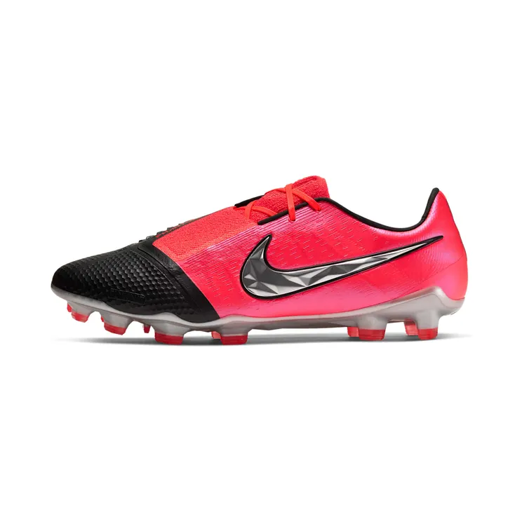 Nike Phantom Venom Elite FG “Laser Crimson / Black / Metallic Silver” (AO7540-606)