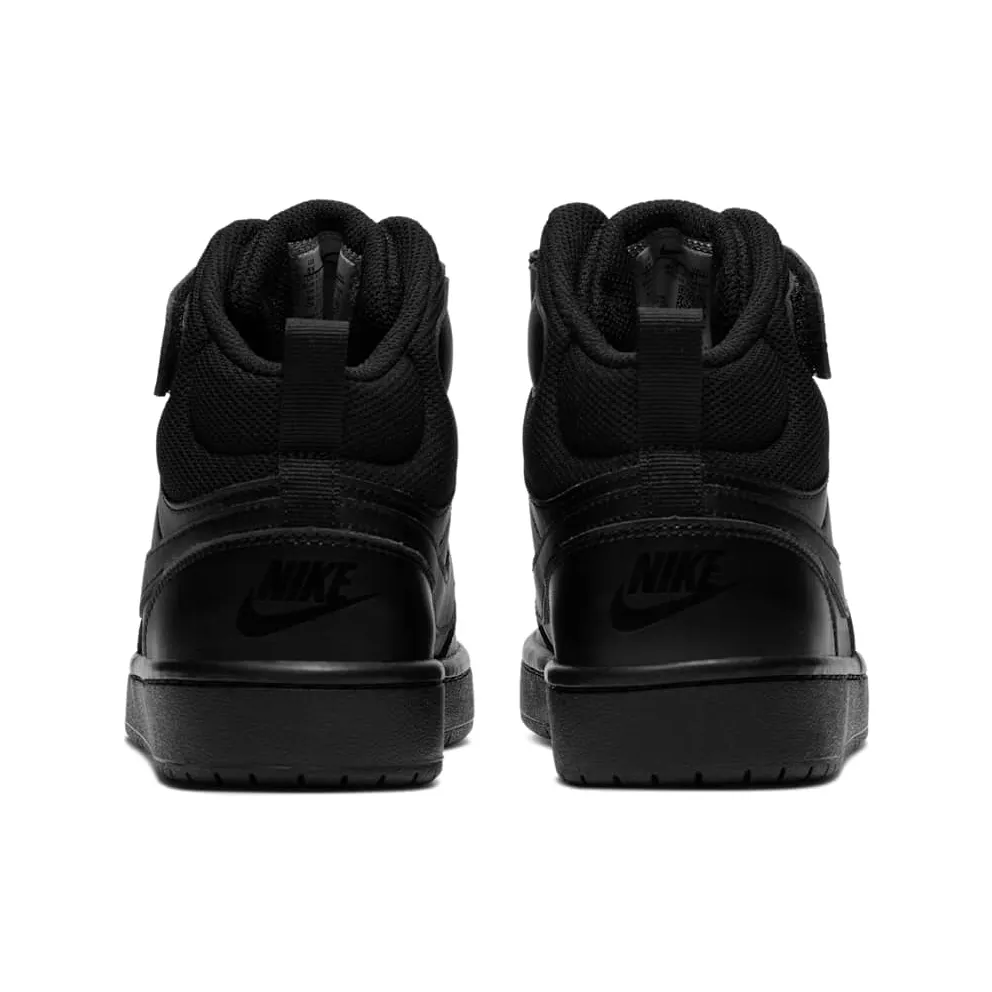 Nike Court Borough Mid 2 Older Kids’ Black (CD7782-001)
