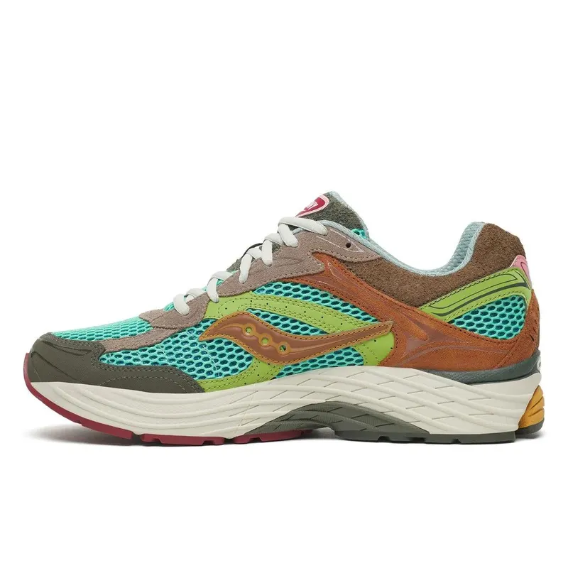 Saucony x Politics Progrid Omni 9 (blue / brown) – S71032-1