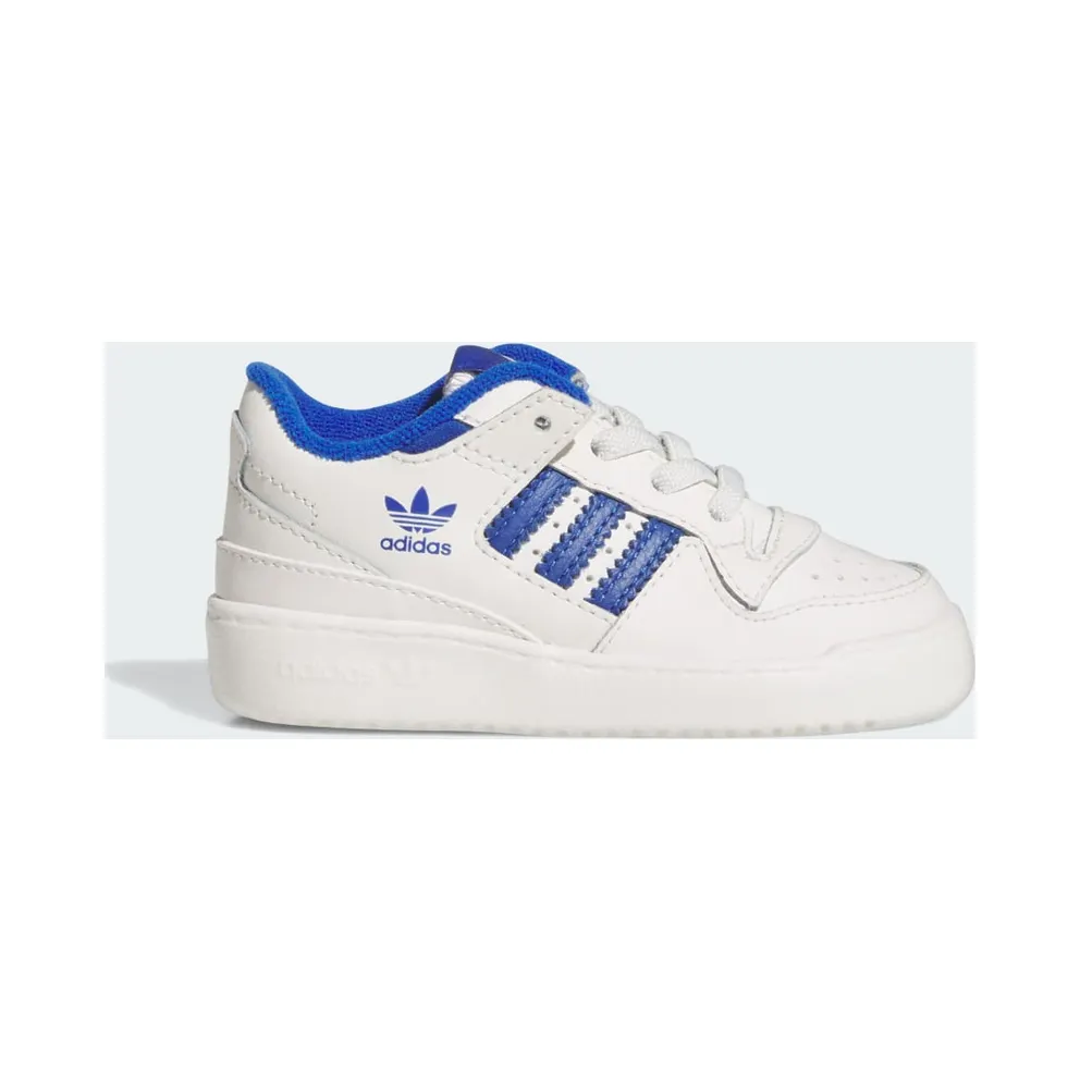 Adidas Forum Low CL Elastic Laces Kids Core White / Royal Blue / Core White (IH7924)