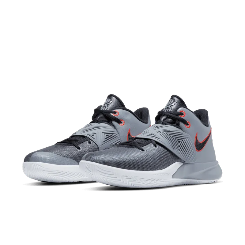 Nike Kyrie Flytrap III Cool Grey Cool Grey/Bright Crimson-White-Black (BQ3060-010)