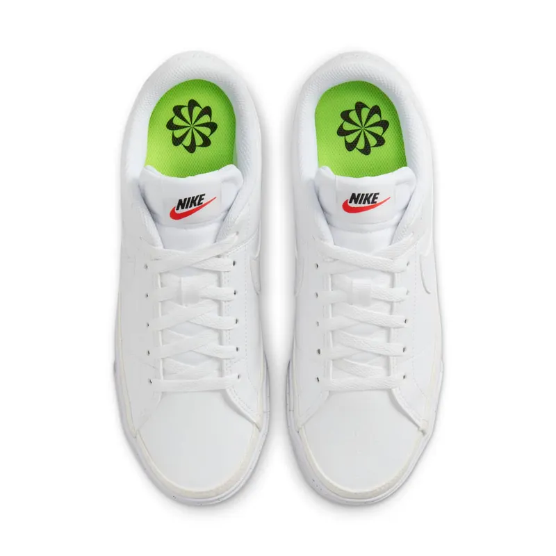 Nike Court Legacy Next Nature White 50% Sustainable Materials (DH3161-101)
