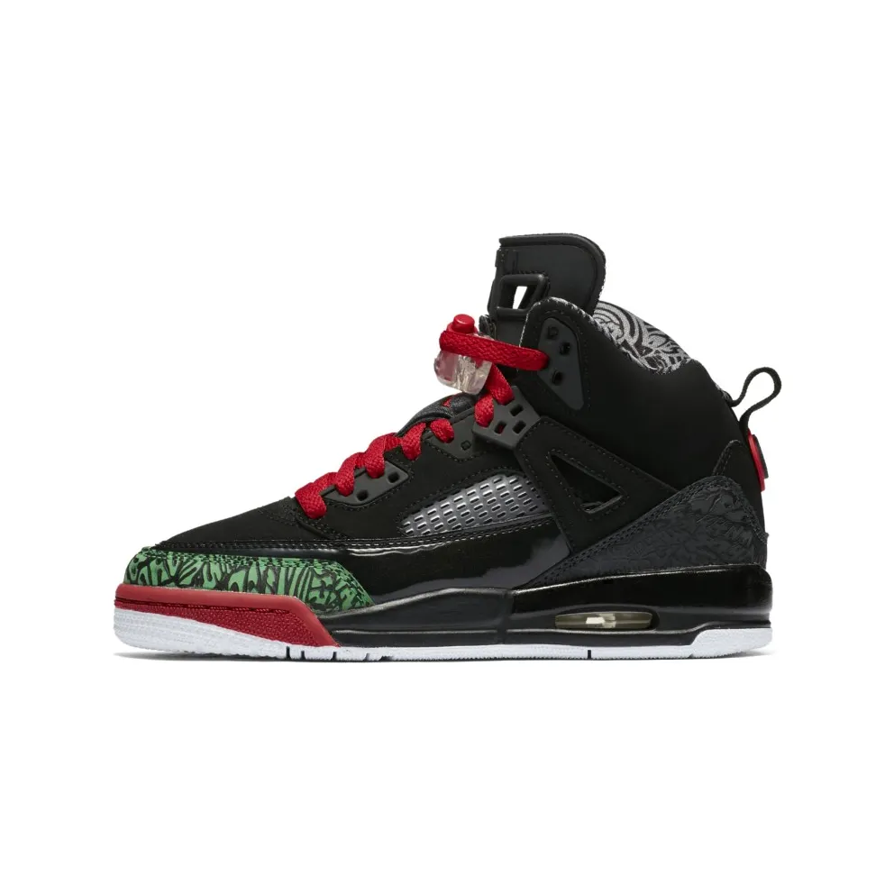 Jordan Spizike Black Varsity Red 2017 (GS) Black/Varsity Red-Classic-Green-White (317321-026)