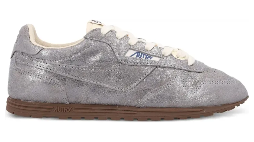 Autry Windspin Sneakers im Metallic-Look – Silber (WSLWOY01SI)