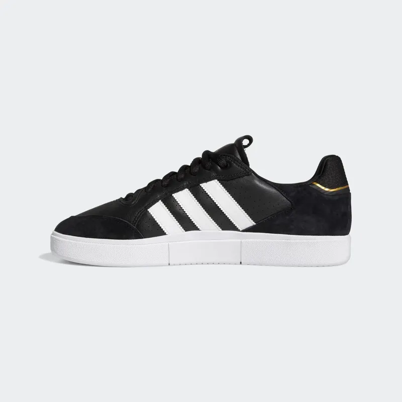 Adidas Tyshawn Low Core Black / Cloud White / Gold Metallic (GW4891)