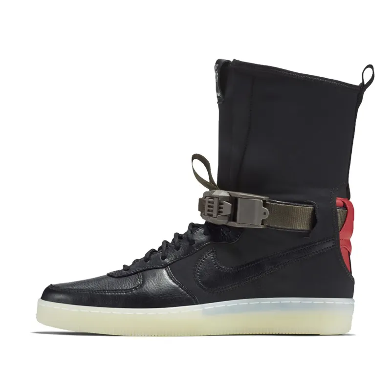 Nike x Acronym Air Force 1 Downtown Black Crimson (649941-006)