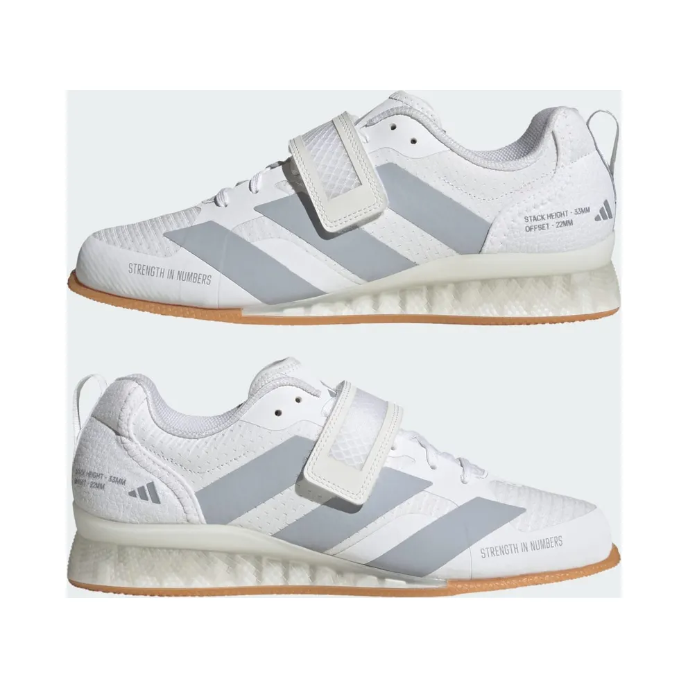 Adidas Adipower Weightlifting 3 Cloud White / Halo Silver / Core Black (KJ4393)