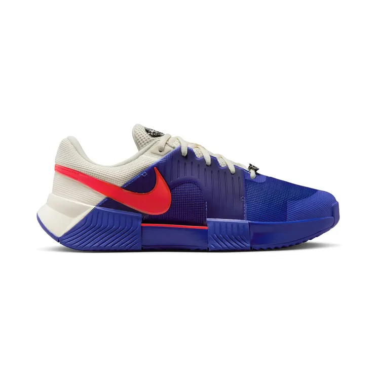 NikeCourt Air Zoom Vapor Pro Blue “Deep Night / Pale Ivory / Metallic Silver / Light Crimson” (HJ6773-500)