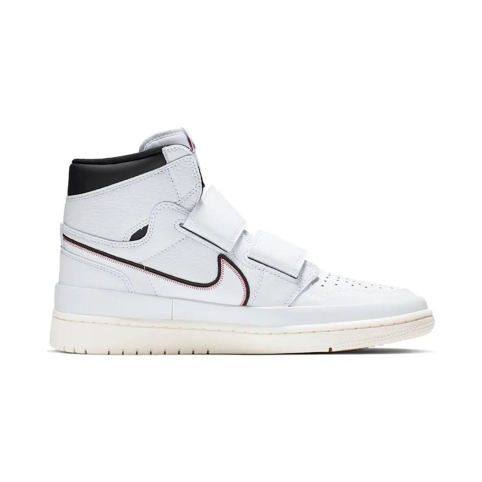 Jordan 1 Retro High Double Strap White Black Sail White/Black-Sail-White (AQ7924-101)