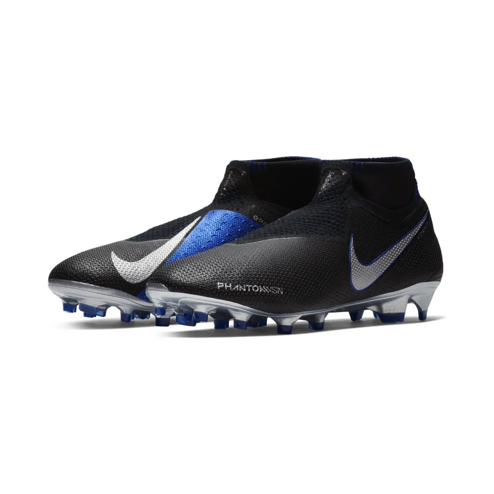 Nike Phantom Vision Elite DF FG Black Blue Black/Blue (AO3262-004)