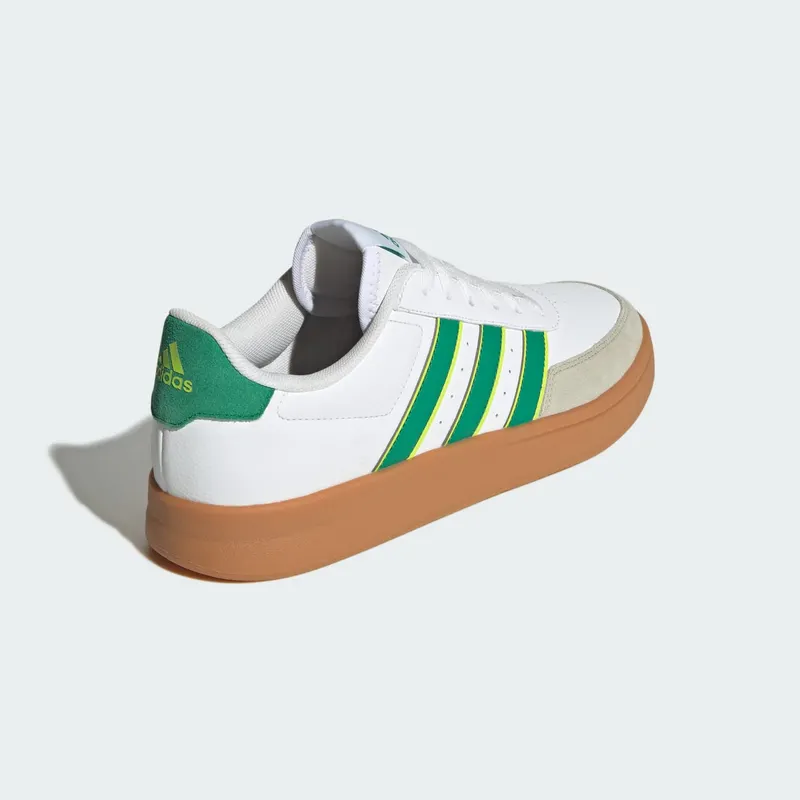 Adidas Breaknet 2.0 Cloud White / Court Green / Solar Slime (JP5383)